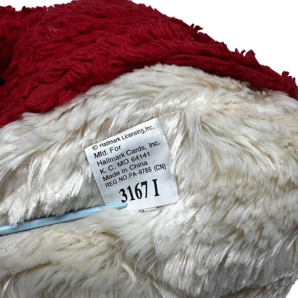 Hallmark Jingle Bear Musical Plush Red Sweater White Scarf with Bells Christmas - Picture 9 of 9